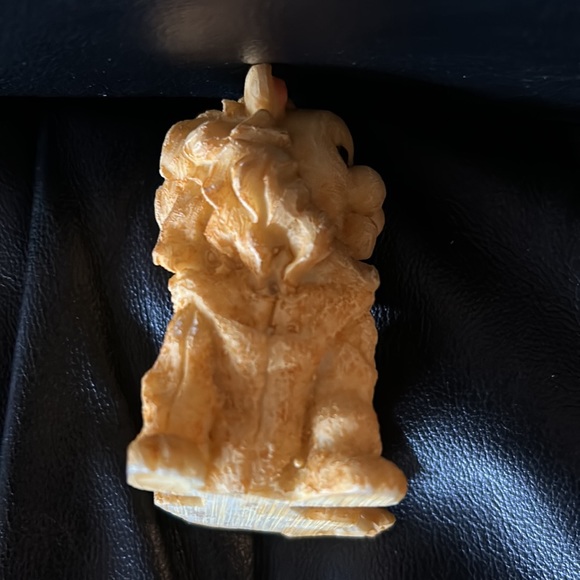 Vintage lion with basket - Picture 4 of 10